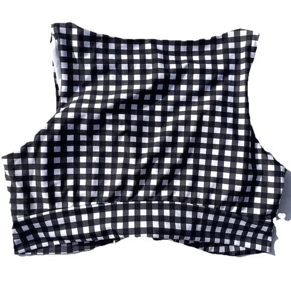 Lime Ricki Black and White Gingham Bikini Set - Picture 6 of 9